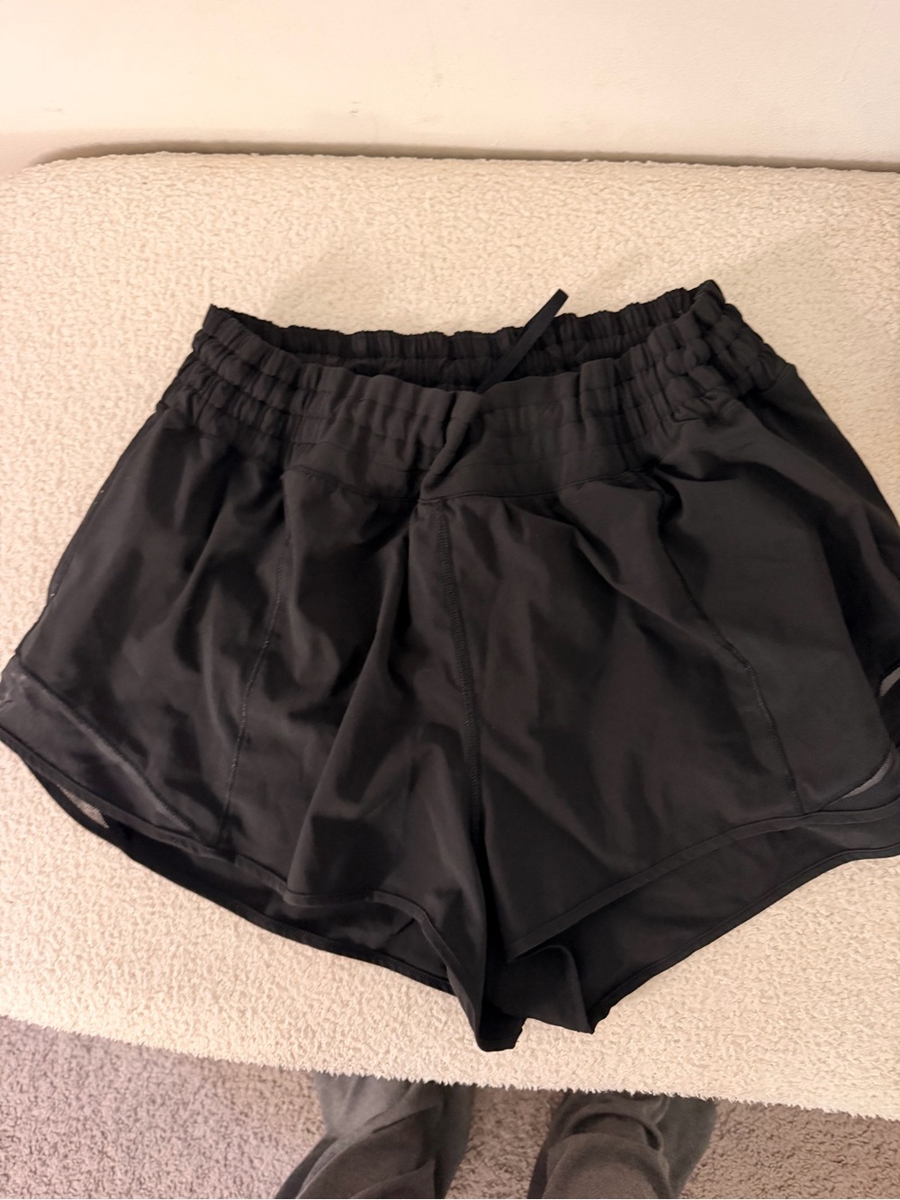 lululemon athletica Black High-Rise Athletic Shorts